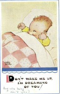 PC CPA MABEL LUCIE ATTWELL ARTIST SIGNED DON'T WAKE ME   (b26157)