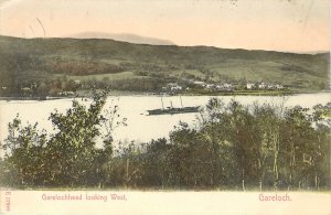 Vintage Postcard Garelochhead Looking West Gareloch Argyll and Bute, Scotland UK