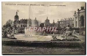 Brussels Expo Brussels, Belgium and Belgium-Brussels 1910- View of Post Card ...