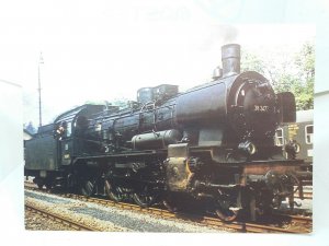 Steam Locomotive 38 3477 M&R Model Railways 27 Richmond Place Brighton Postcard