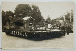 Glendale California 1922 Float Tournament of Roses Parade 2nd Prize Postcard P12