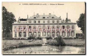 Postcard Old Castle Brevannes Limeil Brevannes