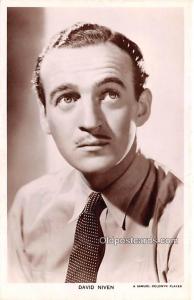 David Niven Movie Star Actor Actress Film Star Unused 