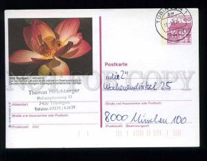210731 GERMANY Stuttgart #7000 ZOO Wilhelma orchid postal card