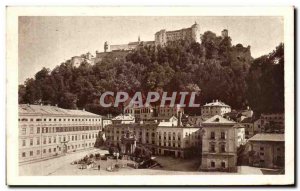 Old Postcard Salzburg Kapitelplatte