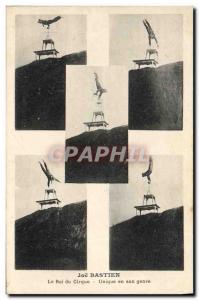 Old Postcard Joe Bastien King circus