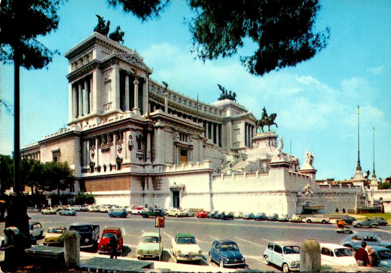 Italy Roma Rome Monument To Vittorio Emanuele II