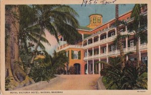 Postcard Royal Victoria Hotel Nassau Bahamas