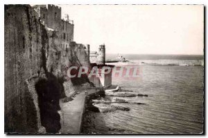 Old Postcard Collioure Gateway and the Castle of the Knights Templar