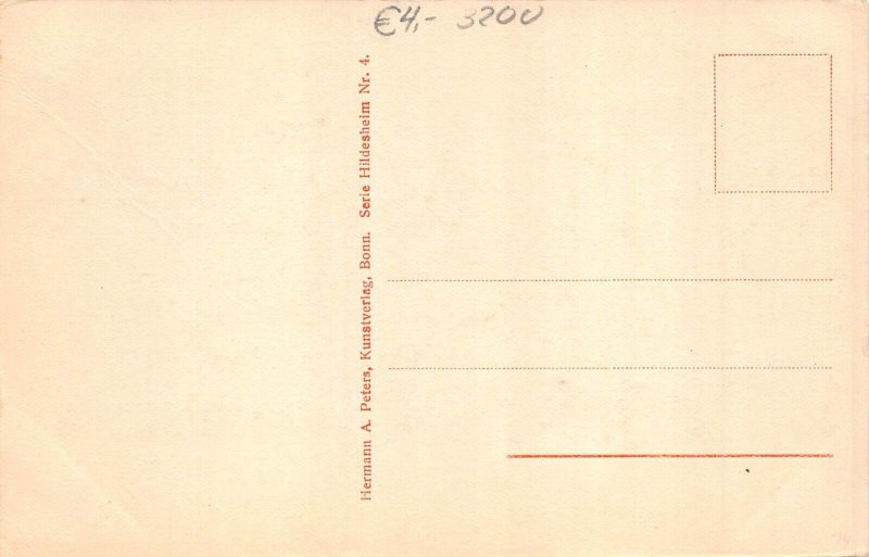 Germany Hildesheim Market Square vintage postcard