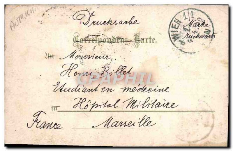 Old Postcard Wien Stefanskirche