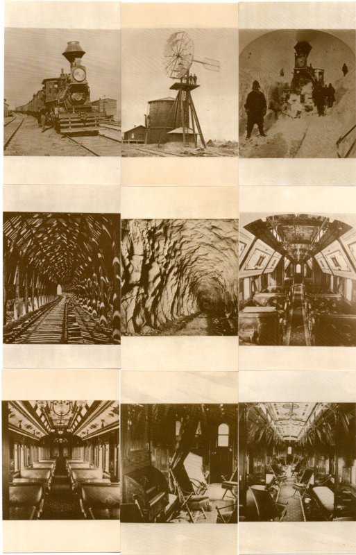 (50 cards) Railway Train History by Master Photographers - Complete Set of 50