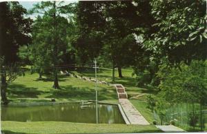 malay malaysia, SEREMBAN, Lake Garden 1960s ASMK NS-419