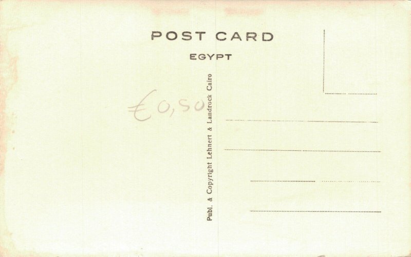 Egypt Cairo Vintage RPPC 07.04 