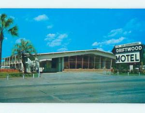 Unused Pre-1980 DRIFTWOOD MOTEL Tallahassee Florida FL n8683