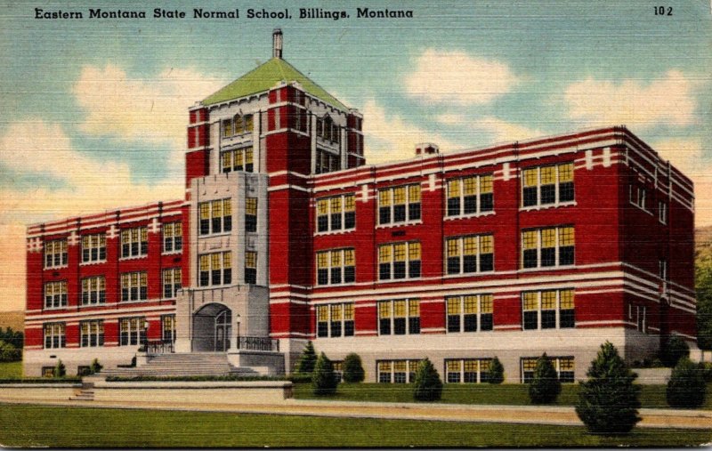 Montana Billings Eastern Montana State Normal School 1951