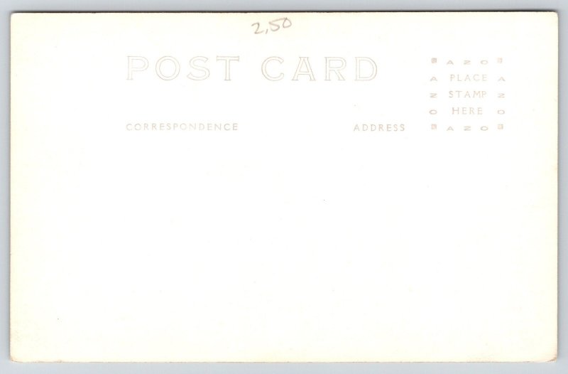 Sandwich MA~Glassware Fish Exhibit Of Historical Society~1930s RPPC Postcard