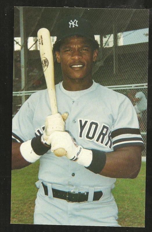 rickey henderson yankees card