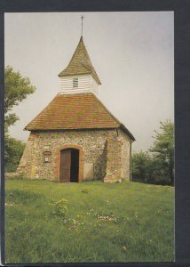 Sussex Postcard - Lullington Church, South Downs    T6472