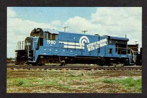 MI Conrail Railroad Train Locomotive Engine JACKSON MICHIGAN Postcard PC