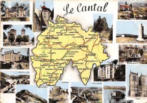 BR15865 Cantal map cartes geographiques    france