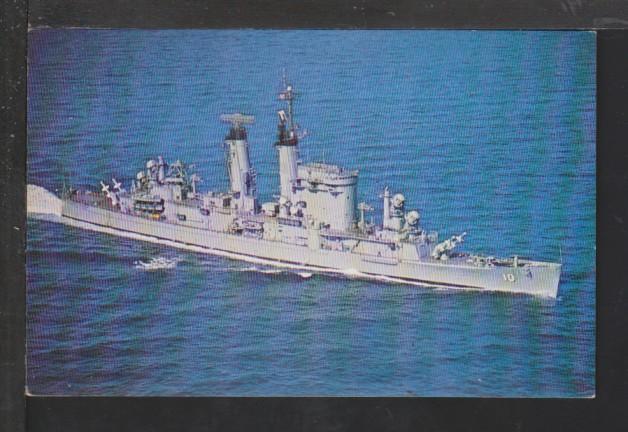 USS Albany Postcard 