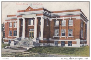 Carnegie Library, LANSING, Michigan, 00-10s