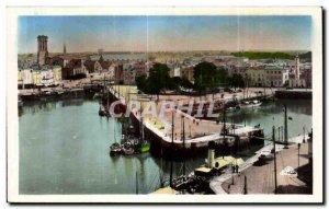 Old Postcard La Rochelle Panorama Taking the Tour Saint Nicolas