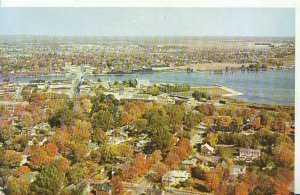 Canada Postcard - Aerial View of Trenton - Ontario - Showing The Bay - Ref 9008A