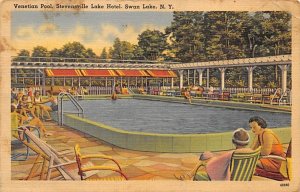 Stevensville Lake Hotel Swan Lake, New York NY