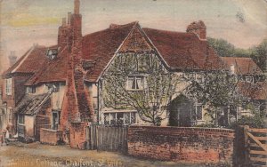 CHALFORT-ST GILES-ENGLAND~MILTON'S COTTAGE~1906 J S DAVY PHOTO POSTCARD