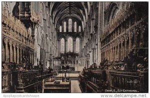 England Ely The Cathedral The Choir Looking East