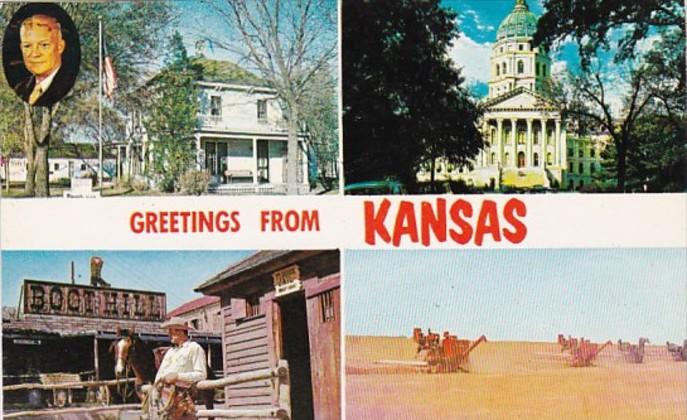 Greetings From Kansas Multi View