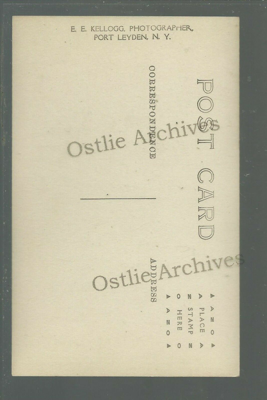 Port Leyden NEW YORK RPPC c1910 BLIZZARD Snow Drift TUNNEL nr Utica