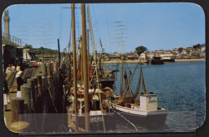 Fishing Boats in Harbor, Provincetown, Cape Cod, MA - 1955