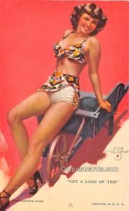 Get a Load of This, Zoe Mozert 1945 Mutoscope Artist Pin Up Girl, Non Postcar...