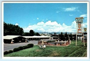 MONTROSE, Colorado CO ~ Roadside BLACK CANYON MOTEL c1970s - 4x6 Postcard