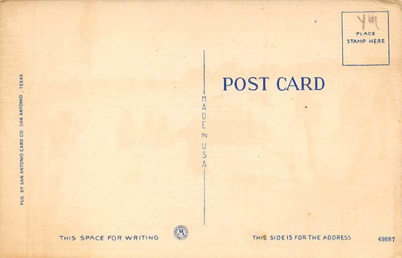 Monkey Island Zoo - San Antonio, Texas TX Postcard