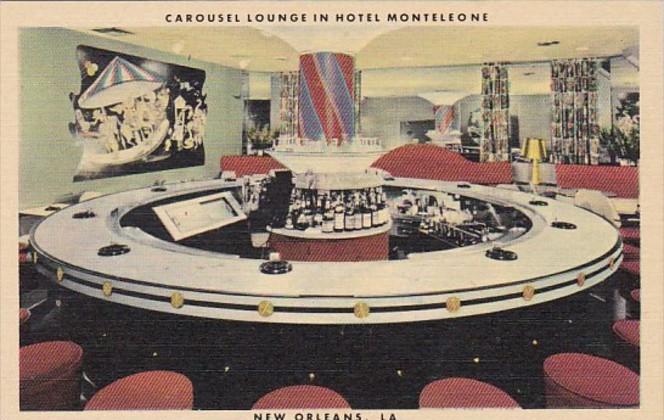 Louisiana New Orleans Hotel Monteleone Carousel Lounge