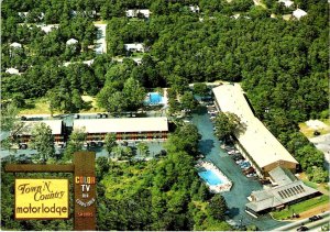 MA, West Yarmouth  TOWN 'N COUNTRY MOTOR LODGE  Roadside Motel  4X6 Postcard