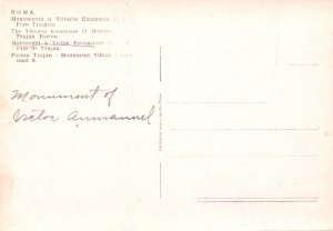 Vittorio Emanuele II Monument,Rome,Italy BIN