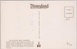 Disneyland, The Country Bear Jamboree - 