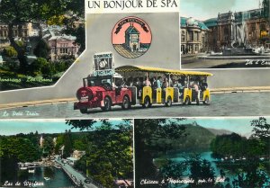 Belgium Spa semi-modern postcard