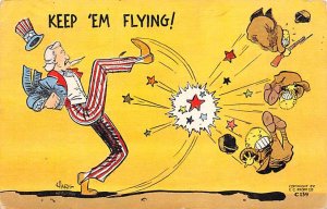 Keep 'Em Flying USA Uncle Sam 1942 