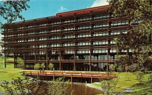 MOLINE, IL Illinois  JOHN DEERE COMPANY OFFICE~Farm Equipment   Chrome Postcard