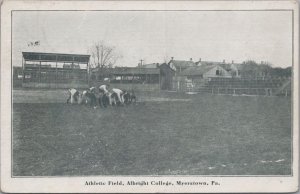 Postcard Athletic Field Albright College   Myerstown PA 1905
