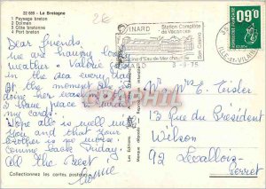 Postcard Modern Brittany Breton Landscape Breton Dolmen Cote Port Breton