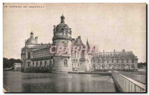Old Postcard The Chateau de Chantilly