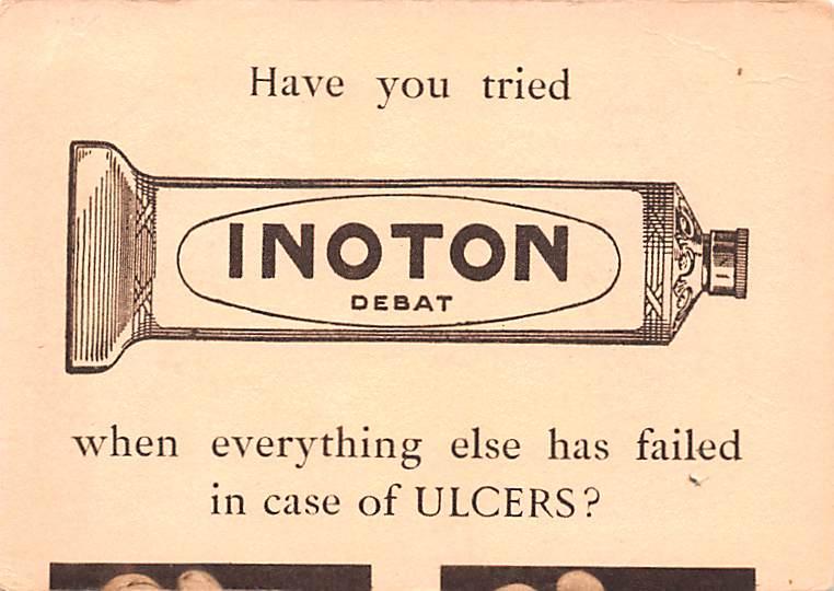 Inoton Debat Advertising Unused light crease left top corner