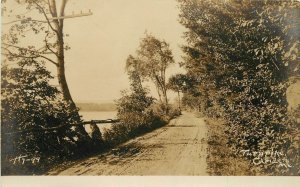 Postcard RPPC Photo Maine Camden Turnpike C-1910 #7-99 22-13909